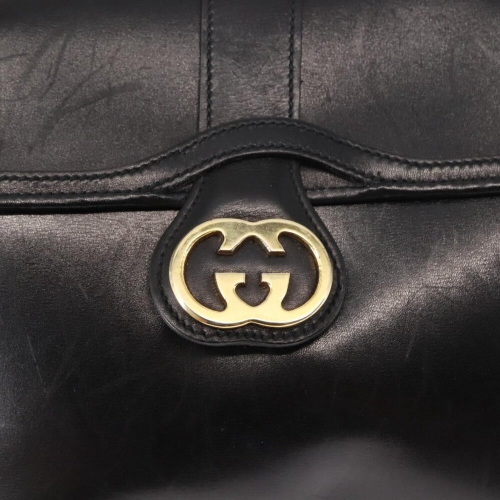 vz2077 Authentic GUCCI Interlocking Shoulder Bag … - image 6